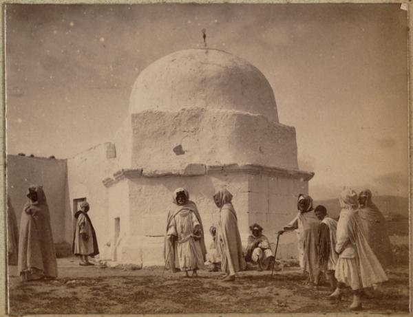 Marabout [à Tebessa?] (Photo rare)