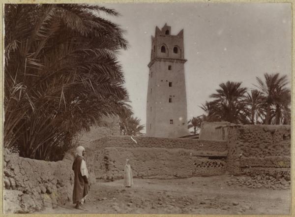 [Biskra. Mosquée] (Photo rare)