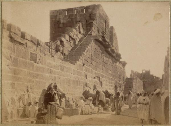 Remparts byzantins à Tebessa (Photo rare)