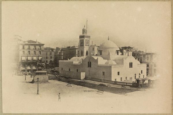 Alger. Mosquée de la Pécheries [sic] (Photo rare)