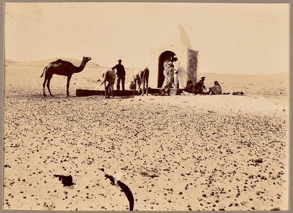 Hassi-el-Hadj Moussa près Miribel (Photo rare)