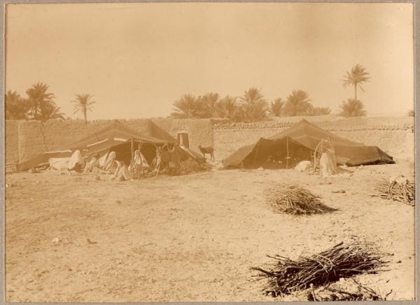 Campement de nomades (Photo rare)