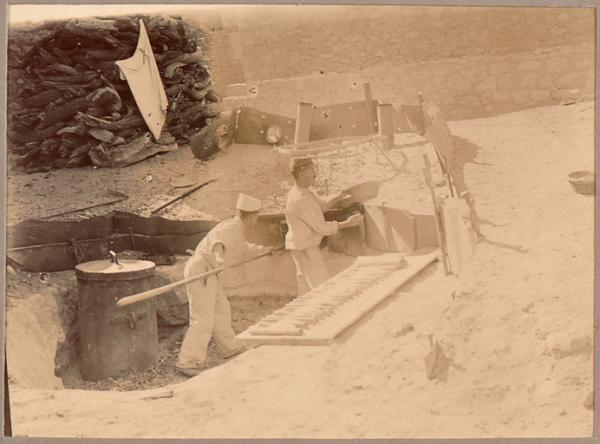 Le jour de campagne à Fort-Inifel (Photo rare)