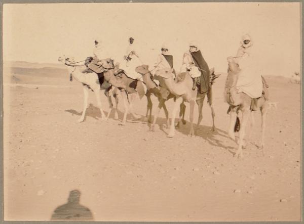 La poste au Sahara (Photo rare)