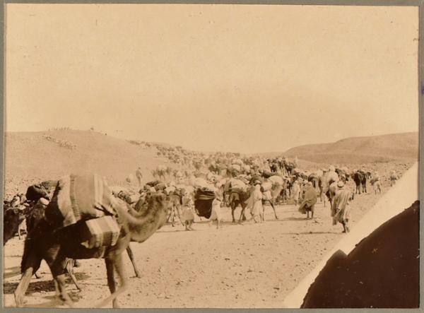 [Convoi de la mission Flamand ou de la colonne du Tidikelt?] (Photo rare)