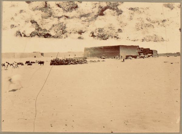 Akabli (Tidikelt) [Colonne du Tidikelt du lieutenant-colonel d'Eu 25 mars 1900] (Photo rare)