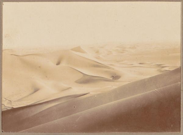 Les dunes (Photo rare)