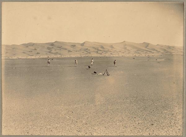 L'Erg [dune] [près d'Inifel, étape de la mission Flamand 9-10 décembre 1899] (Photo rare)