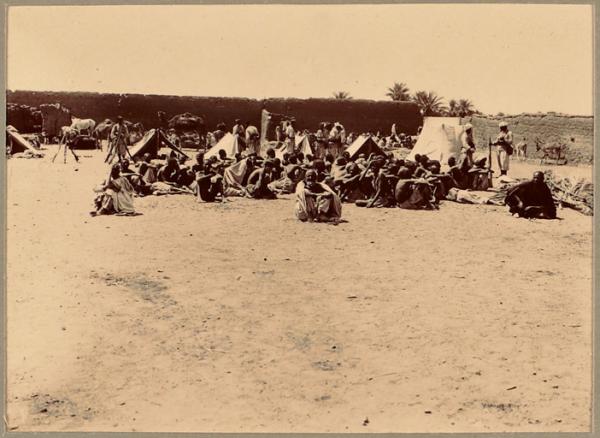 [Prisonniers après le combat d'In-Rhar (19 mars 1900)] (Photo rare)