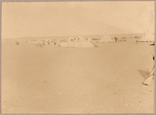Colonne militaire du Tidikelt. Le camp [Igosten?] (Photo rare)
