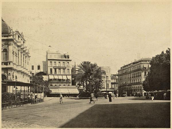 [Alger]. Place de la République (Photo rare)