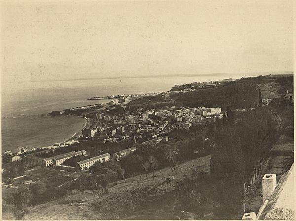 Vue d'Alger prise du Bouzaréa (Photo rare)