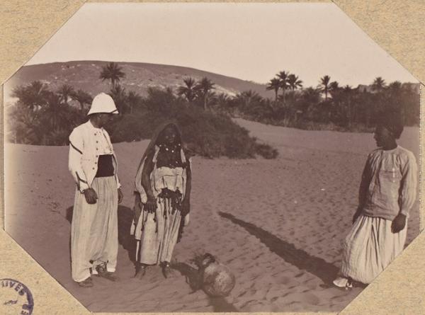Béni-Abbès 1901-1902. Une idylle dans le Sahara (Photo rare)