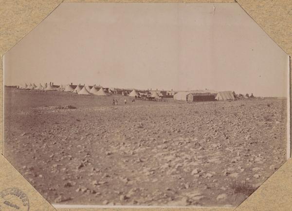 Béni-Abbès décembre 1901. Ancienne redoute (Photo rare)