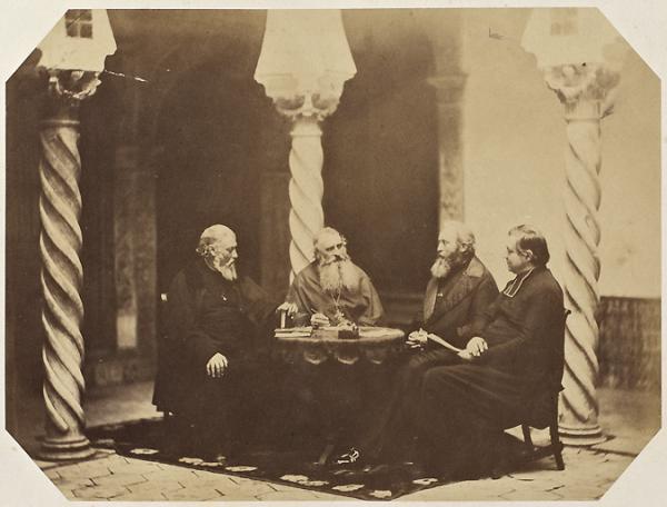 Monseigneur Pavy, évêque d'Alger [en conseil) (Photo rare)