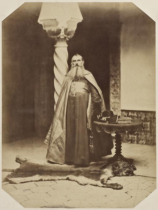 Monseigneur Pavy, évêque d'Alger (Photo rare)