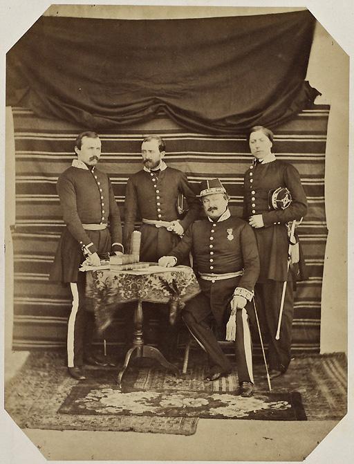 Bureau arabe civil d'Alger (Photo rare)