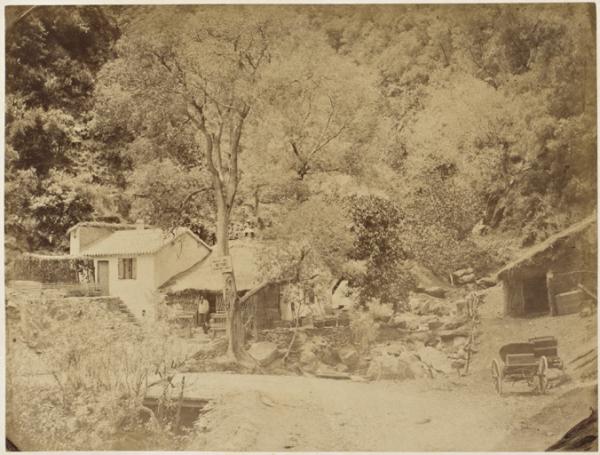 Gorges de la Chifffa, route de Blidah à Médéah (Photo rare)