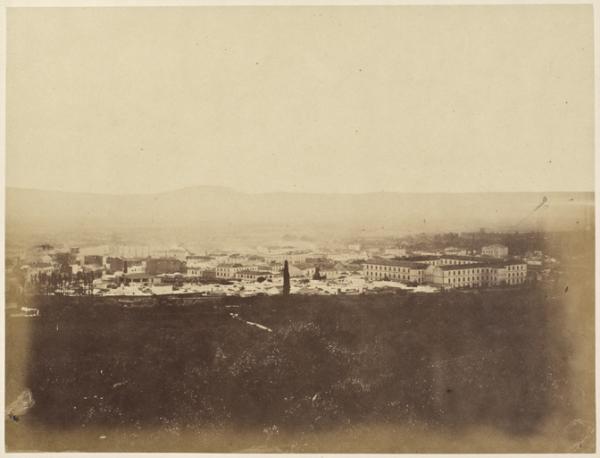 Vue générale de la ville de Blidah (Photo rare)