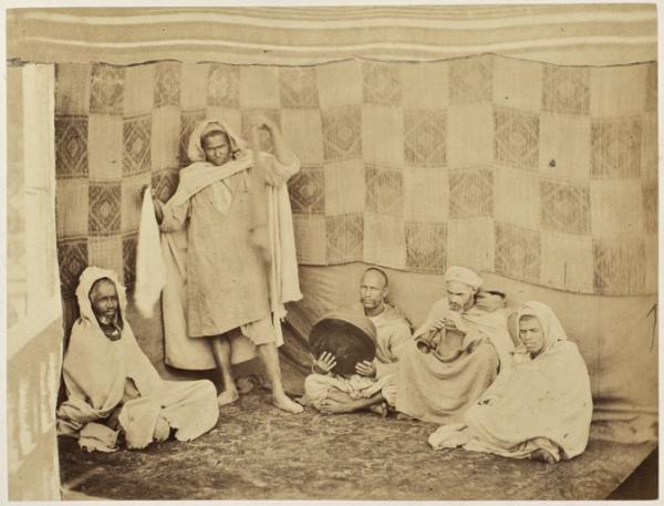 Danse des Biskris (Alger) (Photo rare)