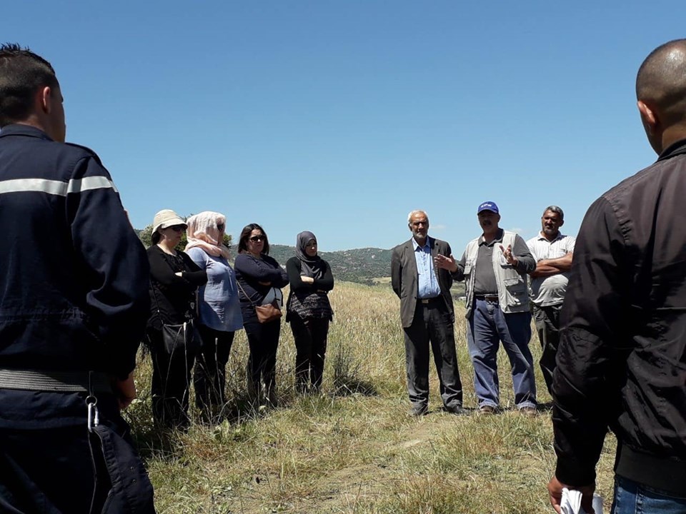 Sensibilisation contre les risques des incendies de récolte des céréales