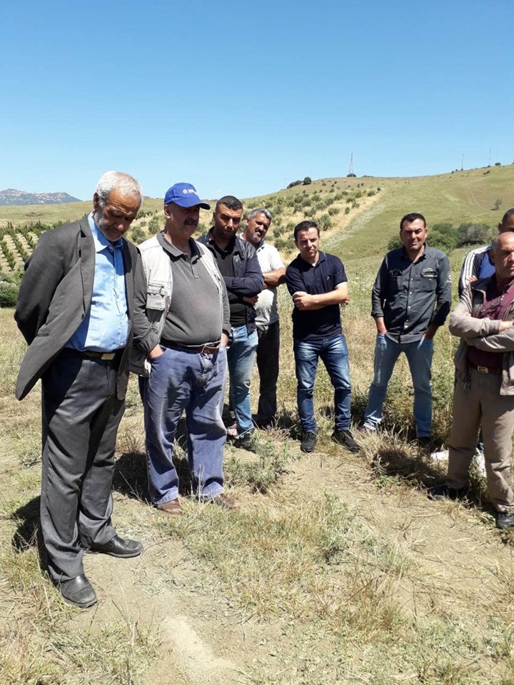 Sensibilisation contre les risques des incendies de récolte des céréales