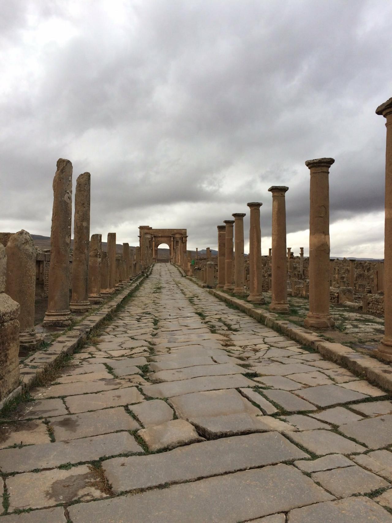 Bonjour de #Timgad... !