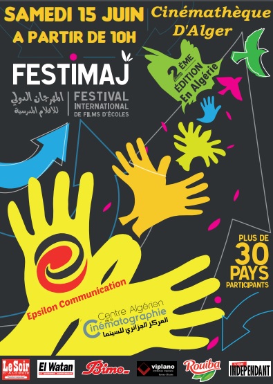 Programme du festival international de films d’écoles (Festimaj) à la cinémathèque Algérienne