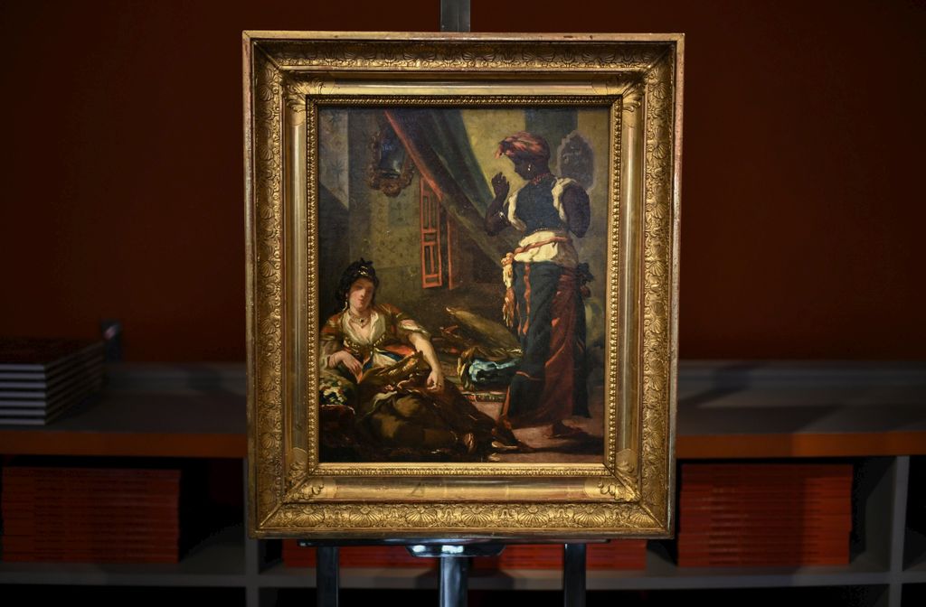 «Étude pour les femmes d’Alger»: un Delacroix retrouvé à Paris