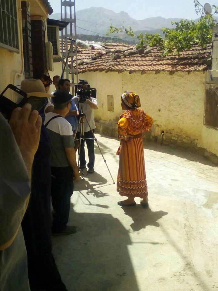 Tournage d'un film à Tizi L'had