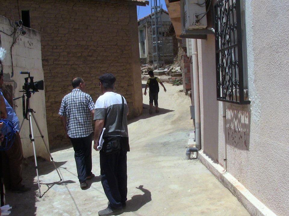 Tournage d'un film à Tizi L'had