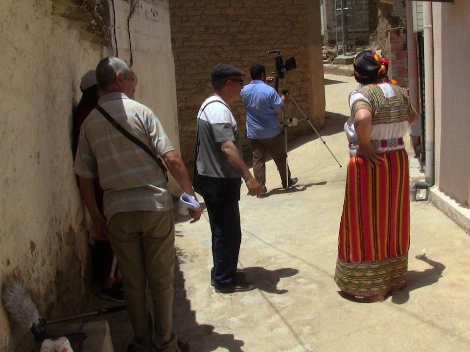 Tournage d'un film à Tizi L'had