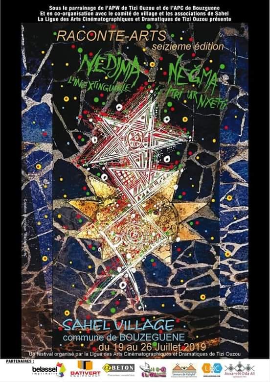 Affiche Festival Raconte-Arts 2019