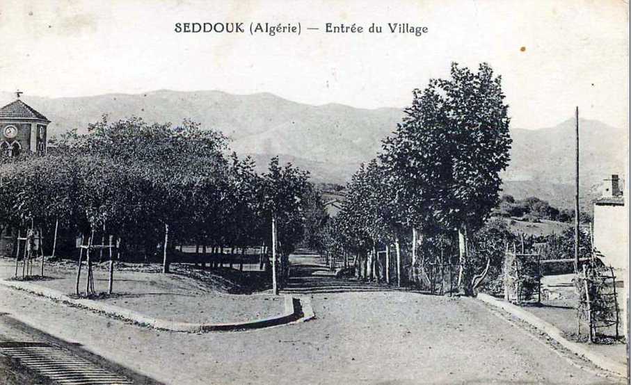 Seddouk a l'epoque