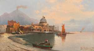 Karl Kaufmann (1843 - 1901), Torre del Greco (1894)