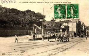 الجزائر - باب الوادي بقرب من حديقة مارينغو ( marengo ) في سنة 1912
