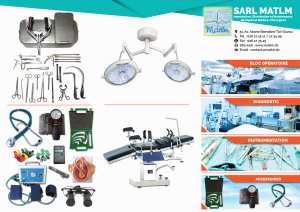 MATERIEL MEDICAL