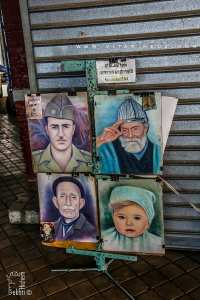 Artiste plasticien qui donne un cachet particulier à la place gueydon (Béjaia)