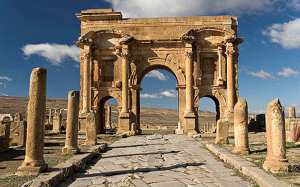 La beauté de Timgad