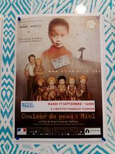 PROJECTION : COULEUR DE PEAU : MIEL à l'Institut français Tlemcen