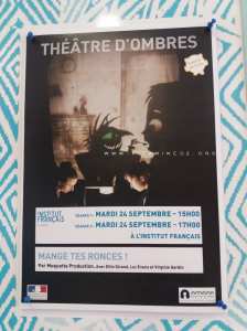 THÉÂTRE D’OMBRES: MANGE TES RONCES ! à l'Institut français Tlemcen