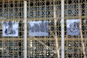 Exposition de Marc Garanger au palais des expositions de Tlemcen (Carex)