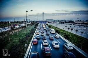 Alger et ses embouteillages ... une belle ville stressante