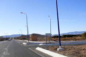 Vers le village Ain Tirkount près de Ain Sefra