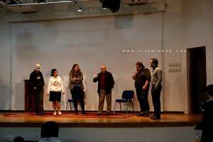 Thêatre Forum, une performance de la troupe du projet Algérie Tours et Détours animée par l'excellent Fawzi Kara.