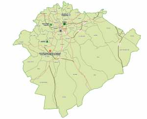 Wilaya de Tiaret : Carte des sites et monuments historiques et patrimoine culturel