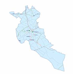 Wilaya de Djelfa : Carte des sites et monuments historiques et patrimoine culturel