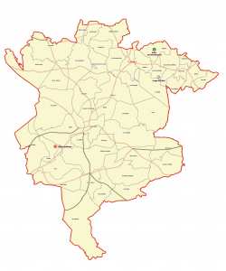 Wilaya de Msila : Carte des sites et monuments historiques et patrimoine culturel