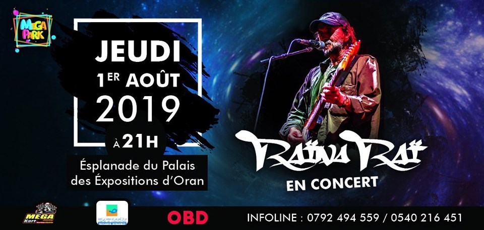 Raina Rai en concert à Oran