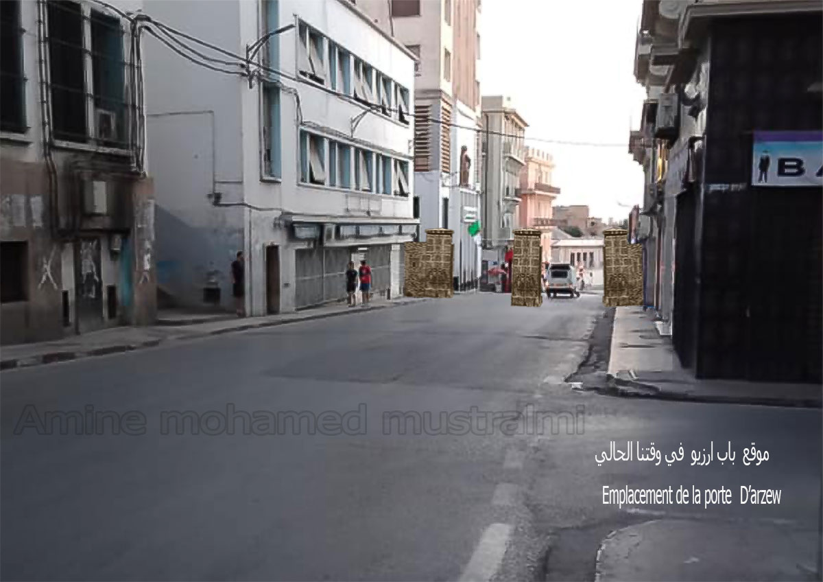 موقع باب ارزيو في وقتنا الحالي